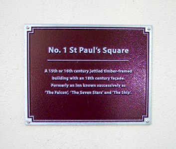 No1StPaulsSquarePlaque