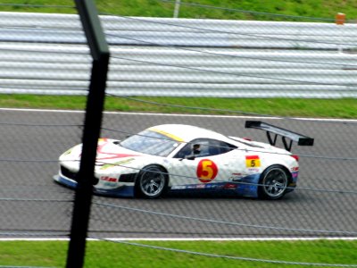 No.5 MACH GoGoGo Shaken Ferrari458 at 2012 Pokka 1000km