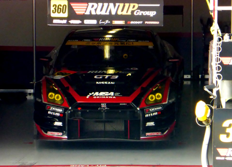 No.360 OKINAWA MSA・RUN UP GT-R at 2014 pokka sapporo 1000km