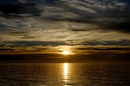 Weather mood evening sky sunset