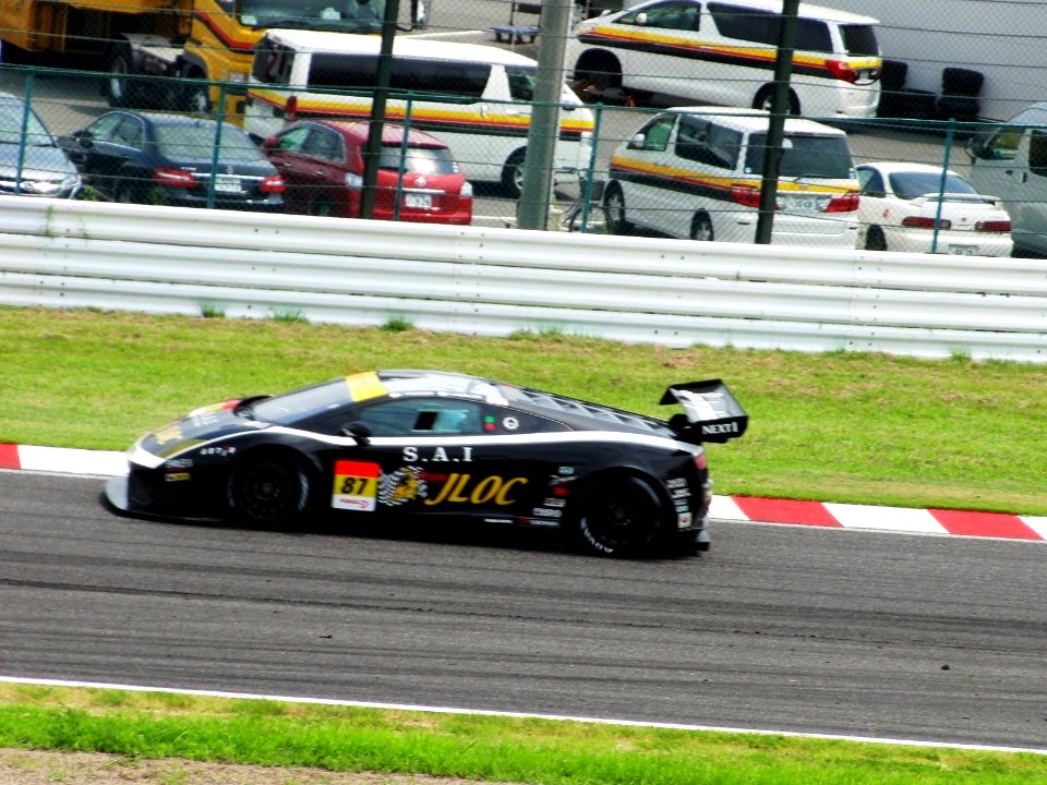 No.87 JLOC Lamborghini GT3 at 2012 Pokka 1000km (1)