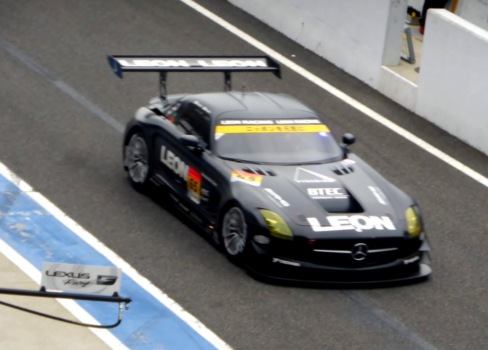 No.65 LEON SLS at 2014 SUPER GT SUZUKA TEST (6)