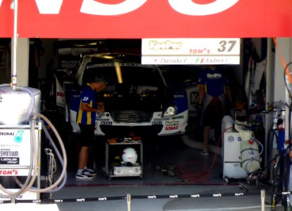 No.37 KeePer TOM'S SC430 at 2013 pokka sapporo 1000km