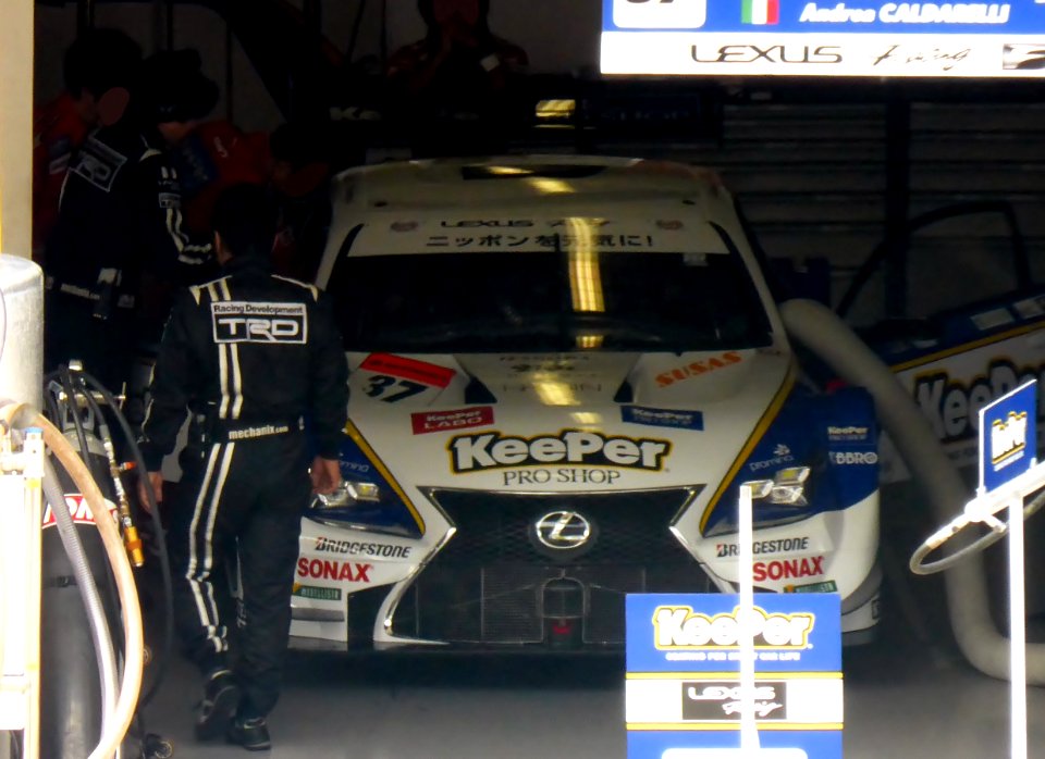 No.37 KeePer TOM'S RC F at 2014 pokka sapporo 1000km