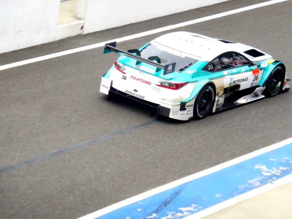 No.36 PETRONAS TOM'S RC F at 2014 SUPER GT SUZUKA TEST