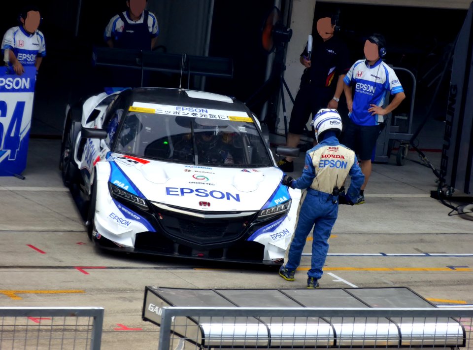 No.64 Epson NSX CONCEPT-GT at 2015 Suzuka Tire Test (11)