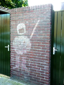 Nijmegen Piersonstraat bij 33, Piersonmannetje
