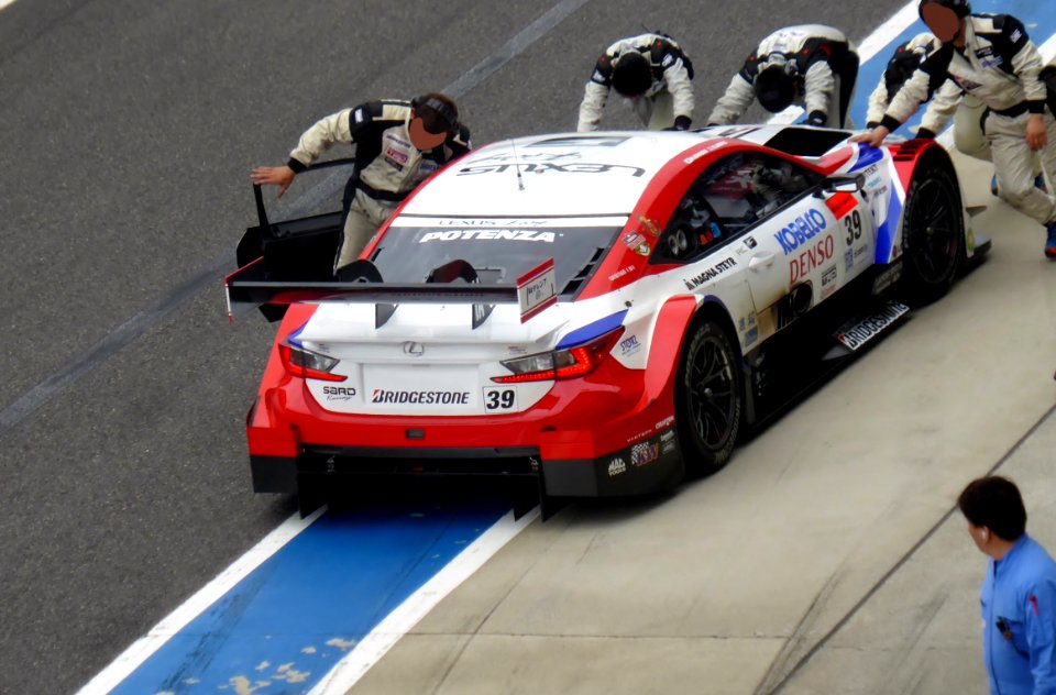 No.39 DENSO KOBELCO SARD RC F at 2014 SUPER GT SUZUKA TEST (7)