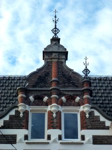 Nijmegen Molenstraat 132-134 geveltop