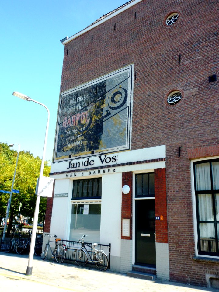 Nijmegen Lange Hezelstraat 137-139 zijkant Niuwe Marktstraat 80