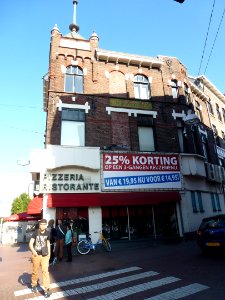 Nijmegen Molenstraat 97a-99 zijkant, Tweede Walstraat 128