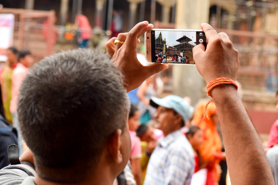 Nepal renovation temple