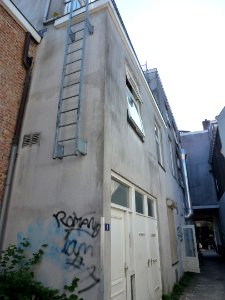 Nijmegen Lange Hezelstraat 78-80 achter en opzij, Gulden Wagengas 2-4-6