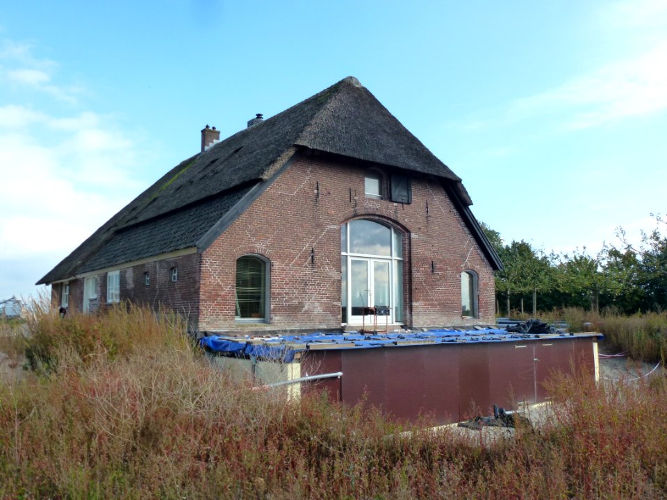 Nijmegen Lent, boerderij Woenderskamp verplaatst naar Griftdijk Noord 41 (01)