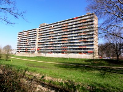 Nijmegen Hatert, flat Malderburchtstraat