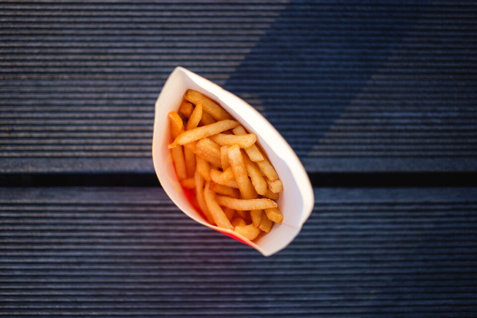 French fries fries lunch