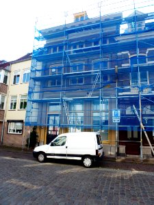 Nijmegen Lage Markt 60 (steigers)