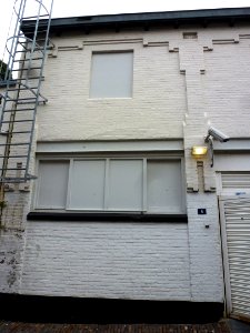 Nijmegen Karrengas achterkant Molenstraat 132 (ongeveer nr 16)