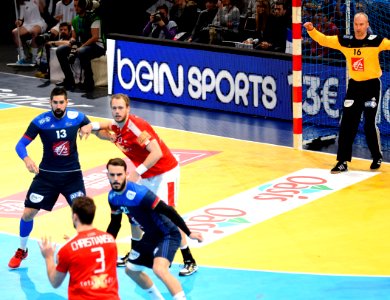 Nikola Karabatic et Henrik Toft Hansen-20160110