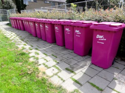 Nijmegen Dukenburg, Garbage bins photo
