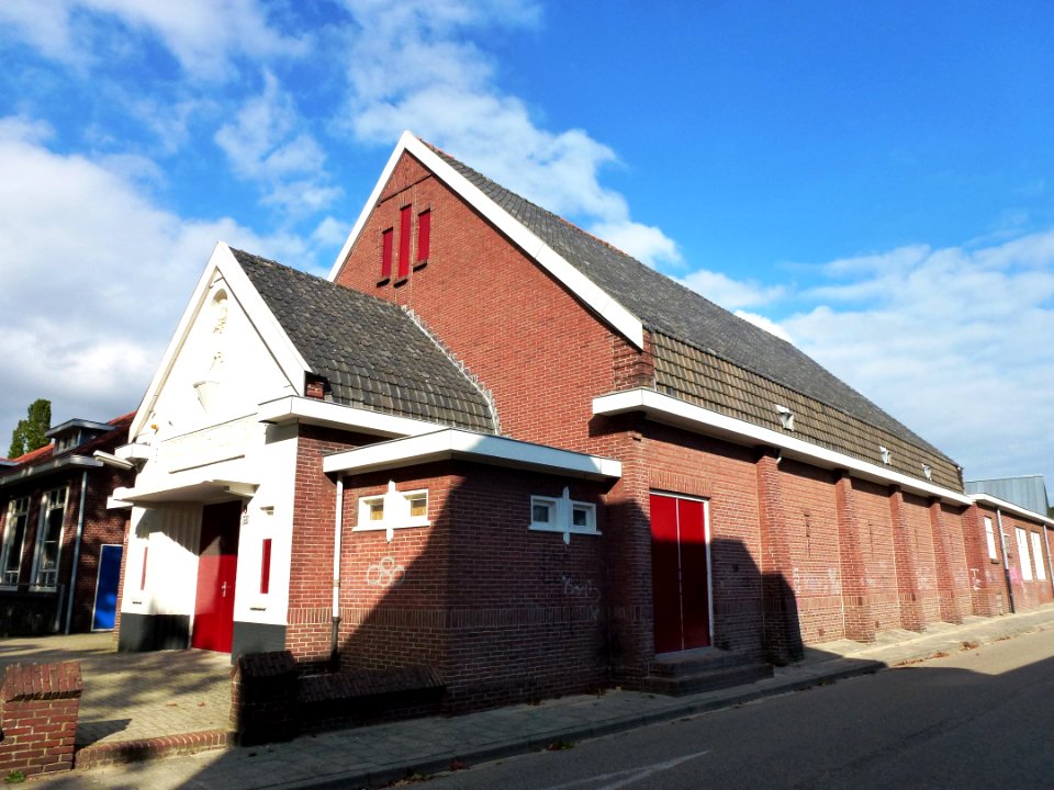 Nijmegen Heyendaalseweg 239 Roomsch Leven, zijgevel