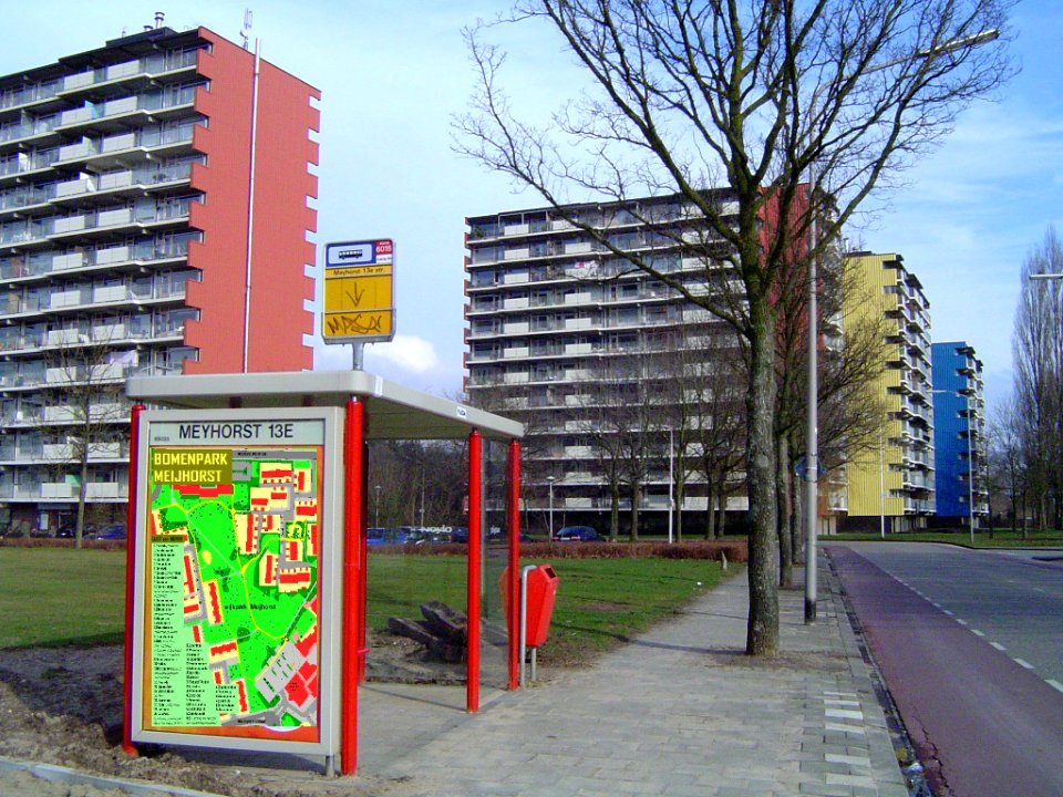 Nijmegen Dukenburg, hoogbouw in Meijhorst
