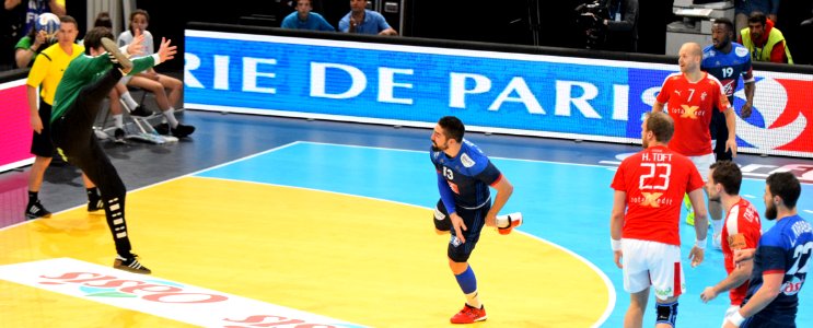 Nikola Karabatic face à Niklas Landin Jacobsen-20160110