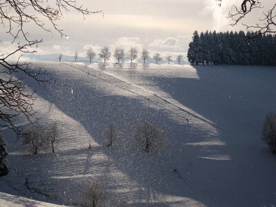 Mountains snow icy