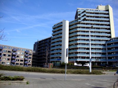 Nijmegen, hoogbouw bij het Centraal station 1