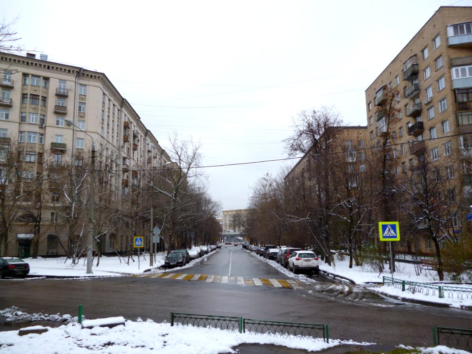 Nikolai Rerikh street. Moscow