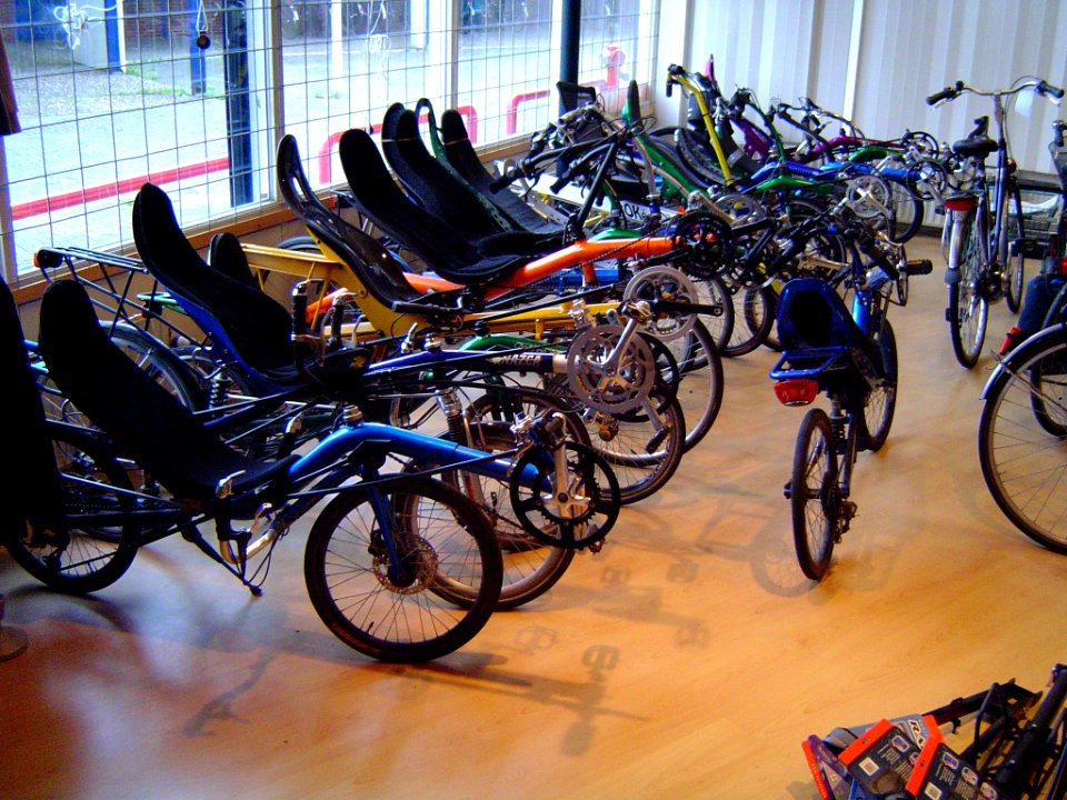 Nijmegen, Magasin de vélos couchés