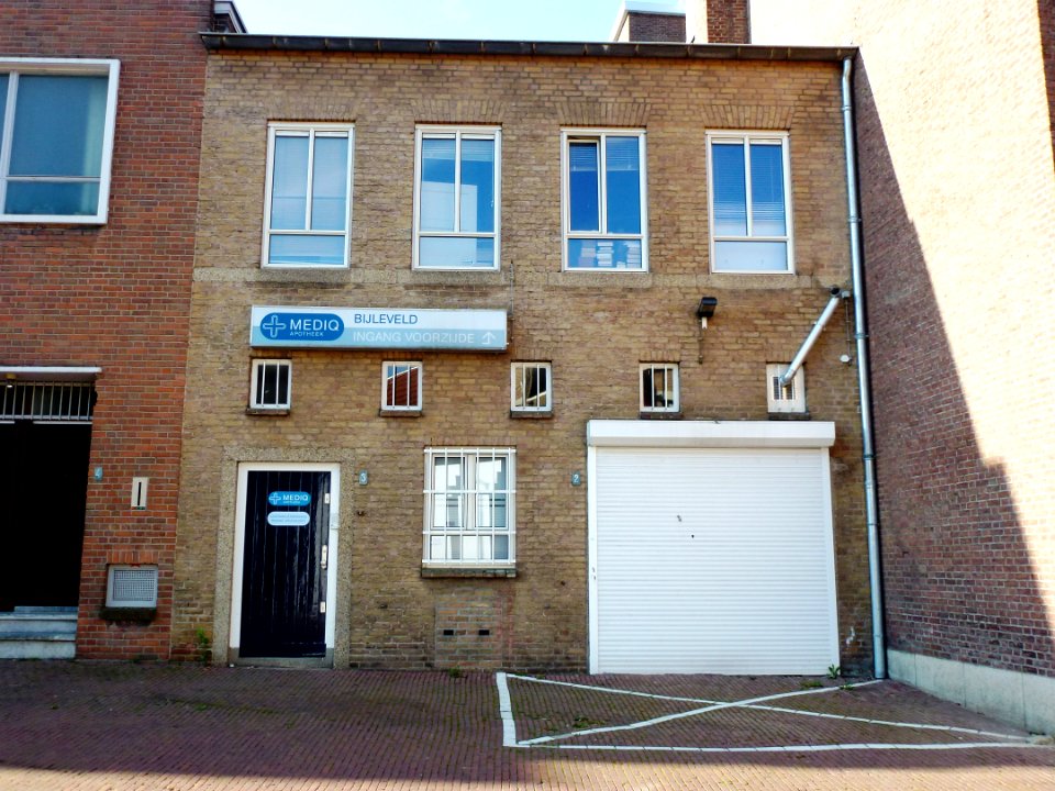Nijmegen Burchtstraat 5-7 achterkant, Eiermarkt 2-3