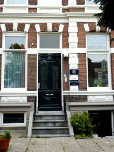 Nijmegen Graafseweg 11 stoeptrap en voordeur