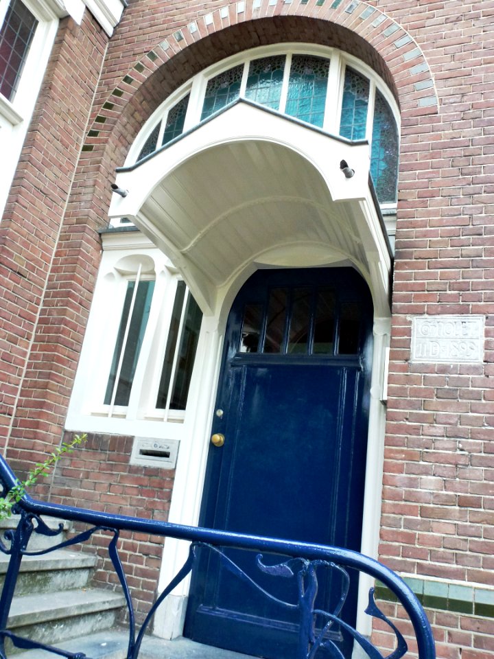 Nijmegen Graafseweg 90 Nolet portiek
