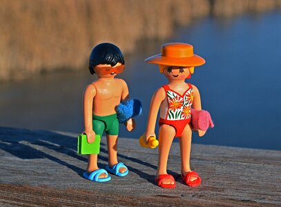 Swimming water toys photo