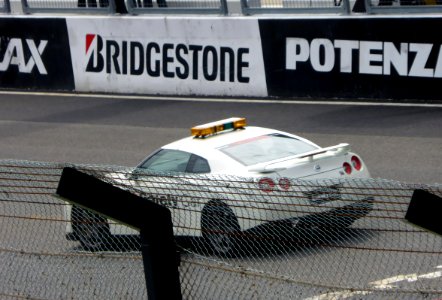 Nissan GT-R SUPER GT Safety Car at 2014 pokka sapporo 1000km