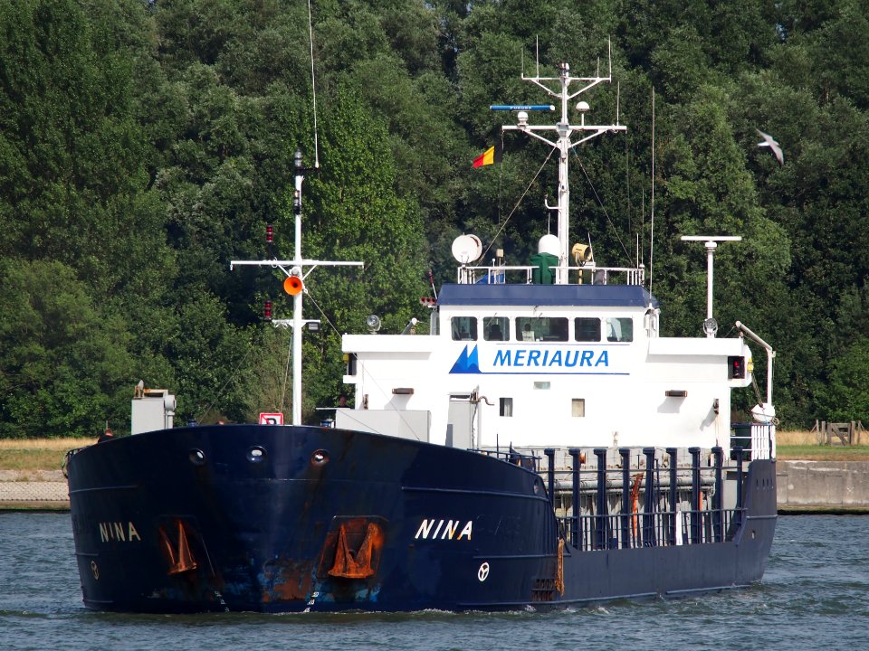Nina Nauvo - IMO 8618035, Zandvlietsluis pic2