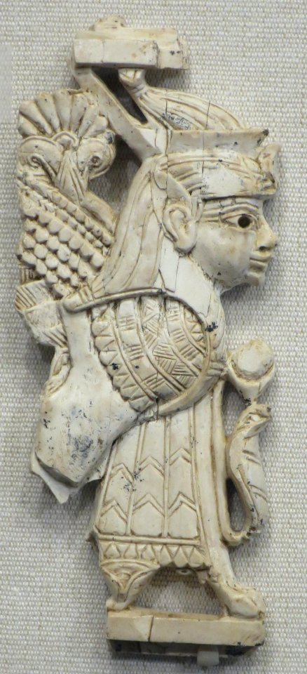 Nimrud ivory plaque, California Palace of the Legion of Honor I