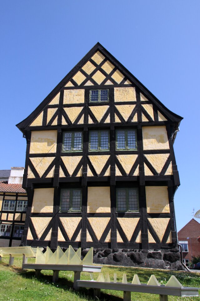 House half-timbered denmark