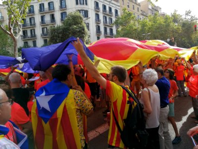 Nl Barcelona Catalan National Day 2018 Demonstration 20