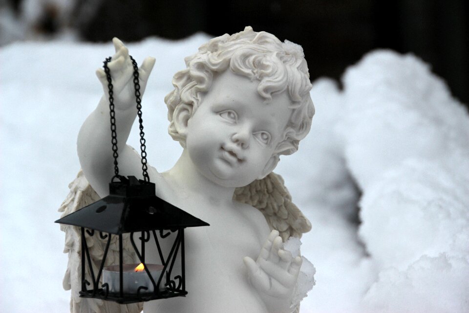 Angel wings angel face sweet