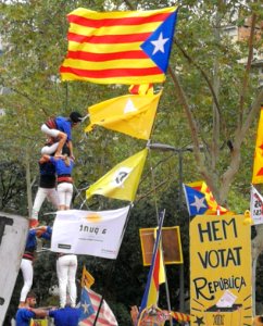 Nl Barcelona Catalan National Day 2018 Demonstration 21