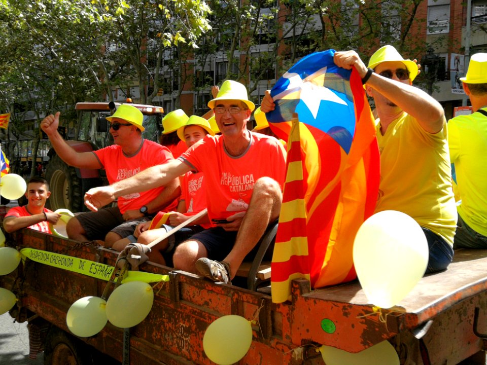 Nl Barcelona Catalan National Day 2018 Demonstration 08