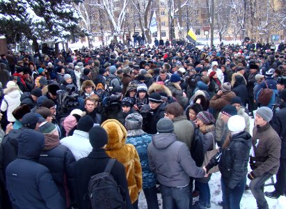 Nizhny Novgorod. 24 December. Rally against the official results of the Russian legislative election 2011