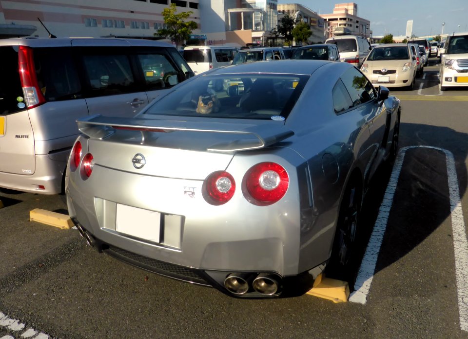 Nissan GT-R Premium Edition (CBA-R35) rear