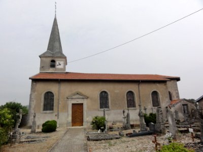 Nixéville (Nixéville-Blercourt, Meuse) église