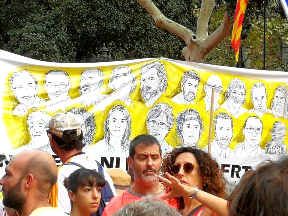 Nl Barcelona Catalan National Day 2018 Demonstration 27