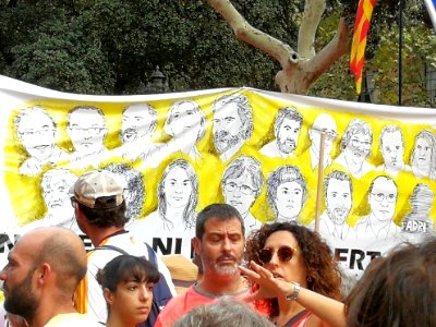 Nl Barcelona Catalan National Day 2018 Demonstration 27