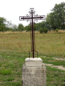 Nixéville (Nixéville-Blercourt, Meuse) croix de chemin B