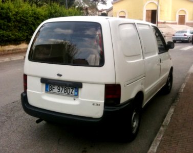 Nissan Vanette E 2.3d rear